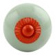 Solid Light Green Orange Fitting Ceramic Knob